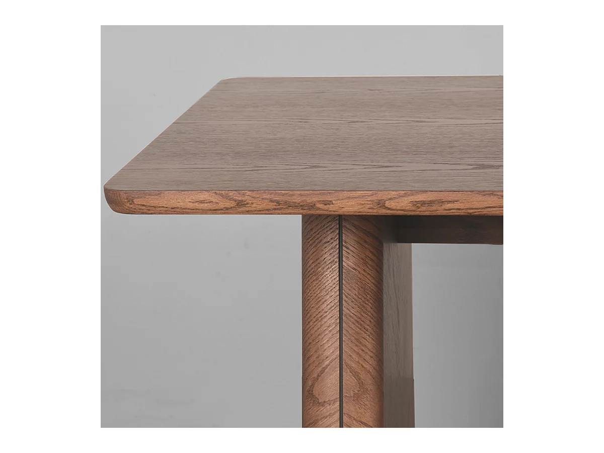 Table à manger Jule - Marron - Chêne - 240 cm