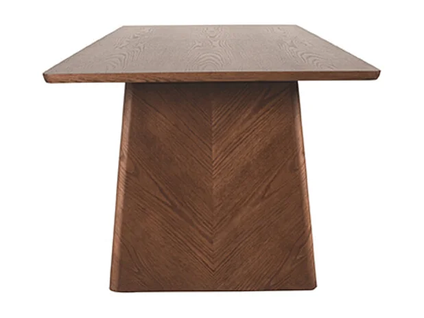 Table à manger Jule - Marron - Chêne - 240 cm