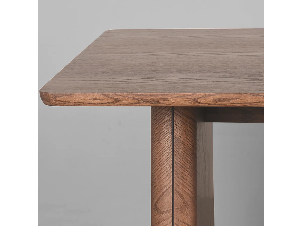 Table à manger Jule - Marron - Chêne - 240 cm