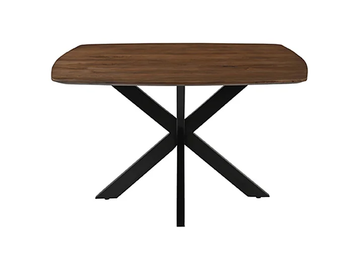 Table à manger Blake - Naturel - Bois de manguier - 140x140 cm