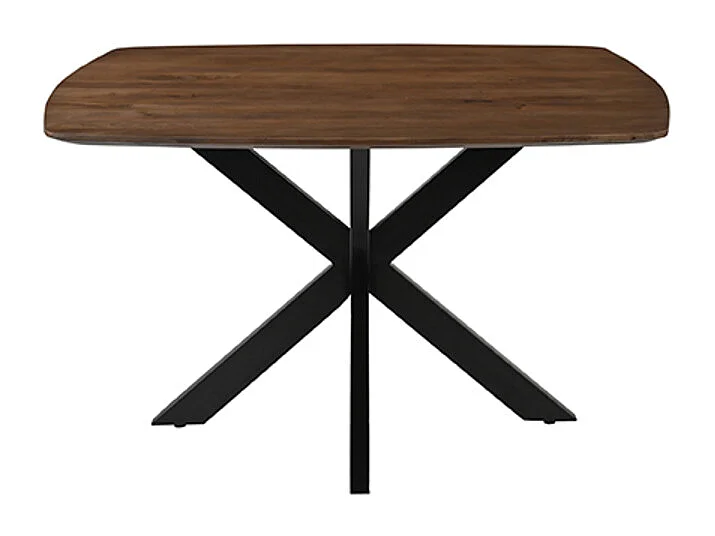 Table à manger Blake - Naturel - Bois de manguier - 140x140 cm