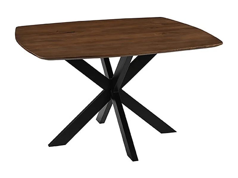 Table à manger Blake - Naturel - Bois de manguier - 140x140 cm