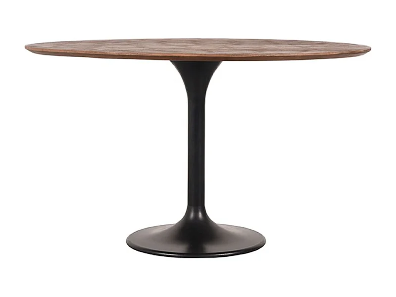 Eettafel Otto - 130cm - Espresso - Mangohout