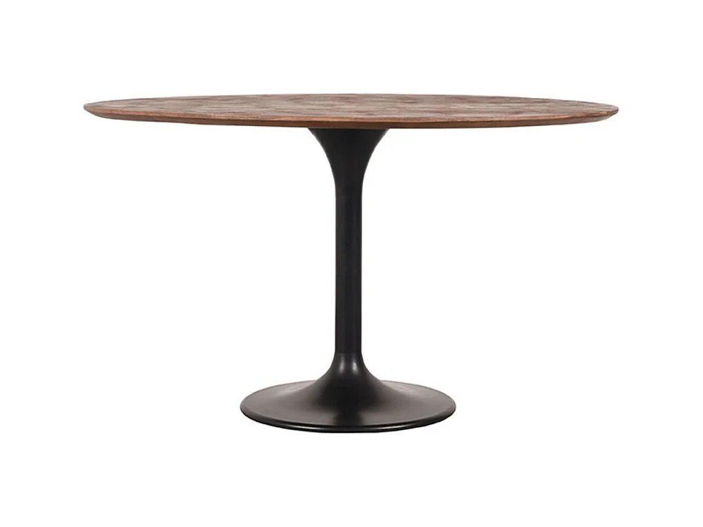 Eettafel Otto - 130cm - Espresso - Mangohout