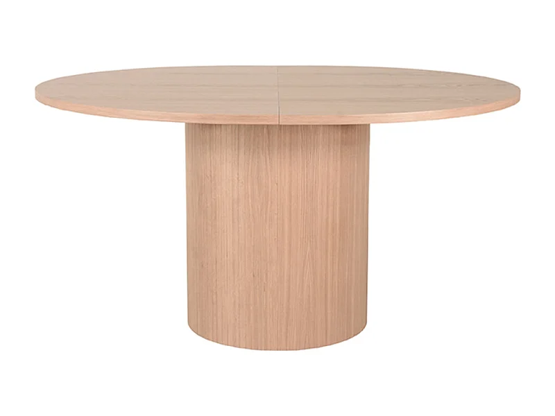 Table à manger Oliva - Naturel - Chêne - 150-200 cm - Extensible