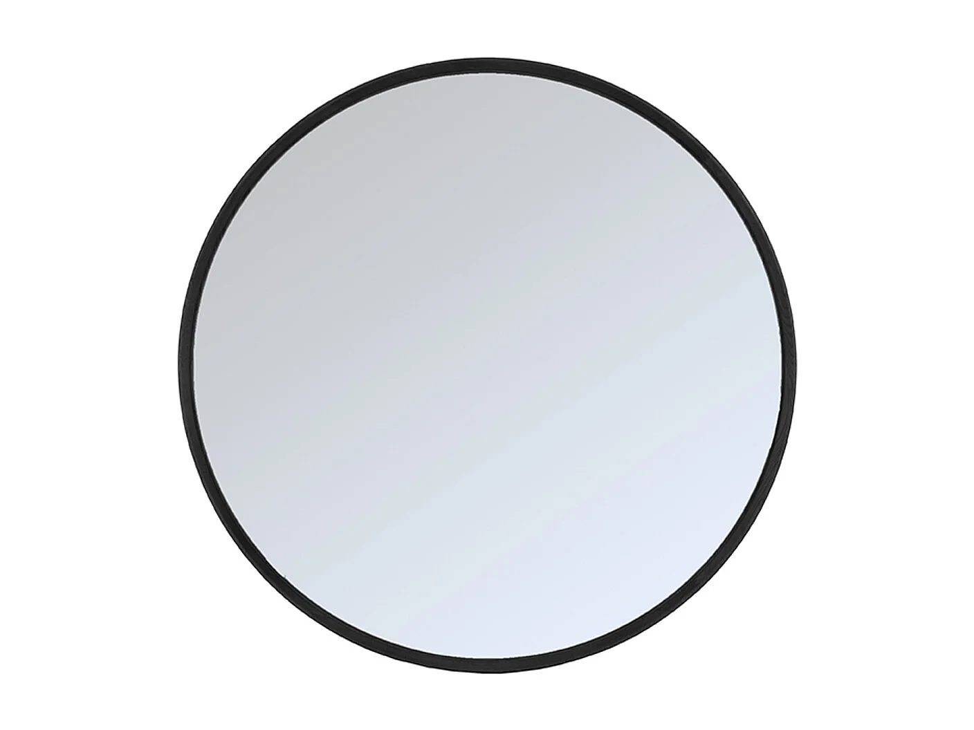 Miroir Oliva - Noir - Chêne - 110 cm