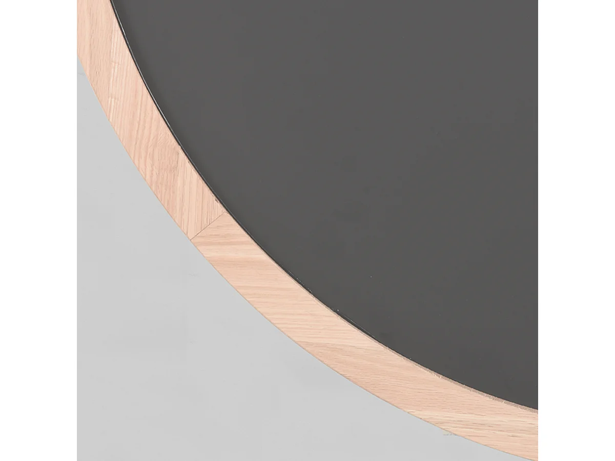 Miroir Oliva - Naturel - Chêne - 110 cm