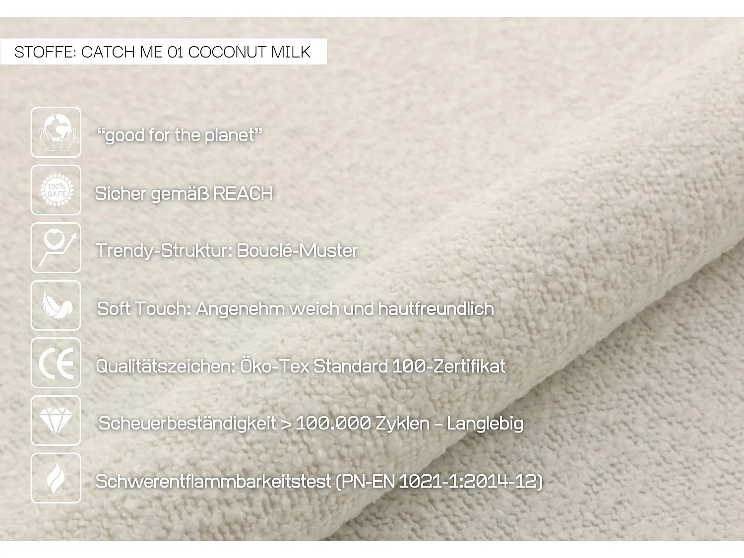 Lit flottant en hêtre massif MOMOKO / 140x200 cm, couleur blanche