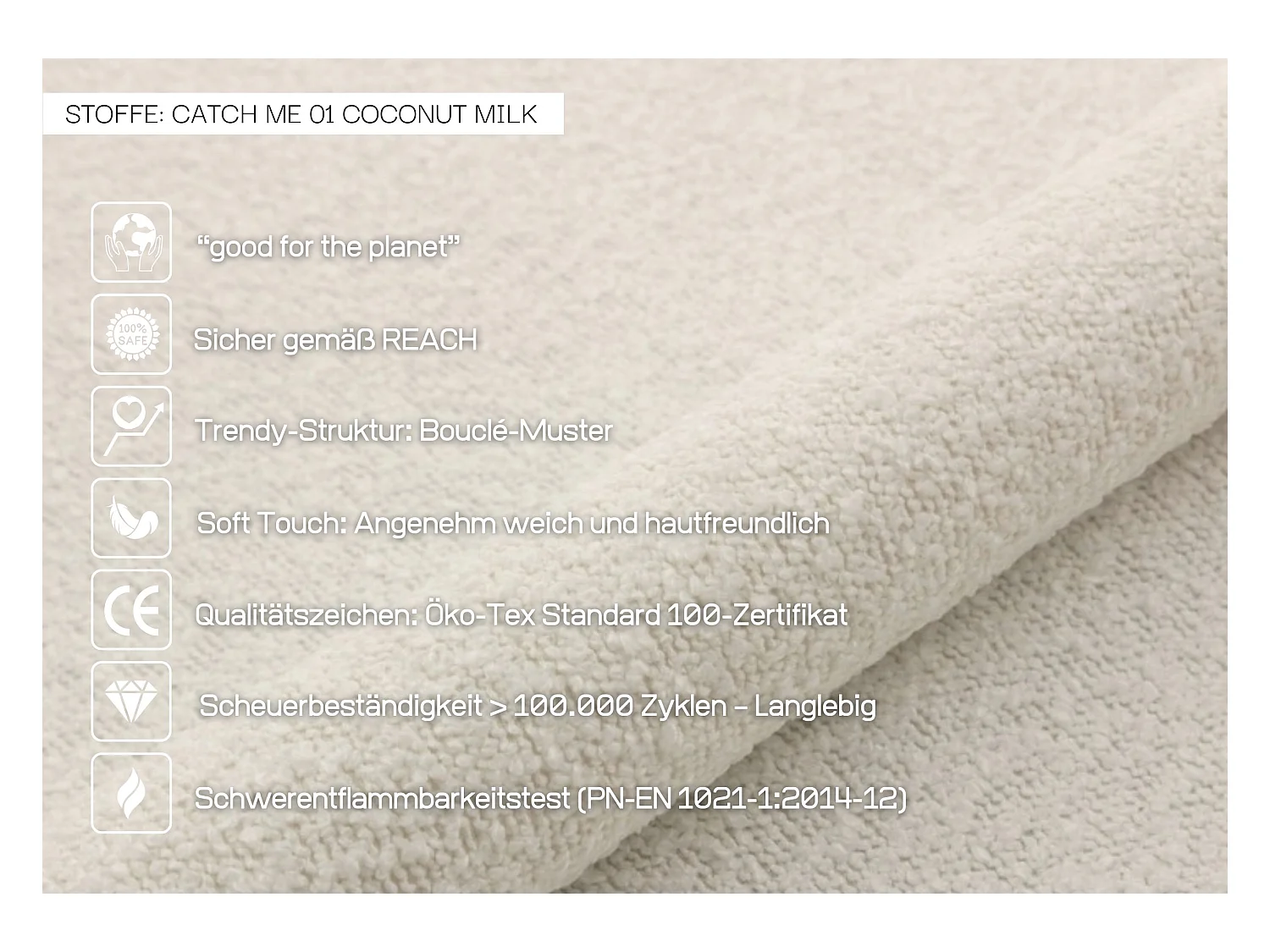 Lit flottant en hêtre massif MOMOKO / 160x200 cm, couleur blanche