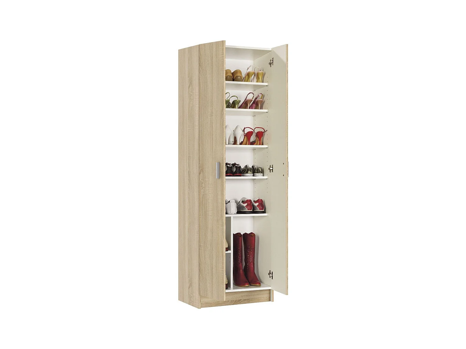 Armoire rangement 2 portes - L73 x H180 cm