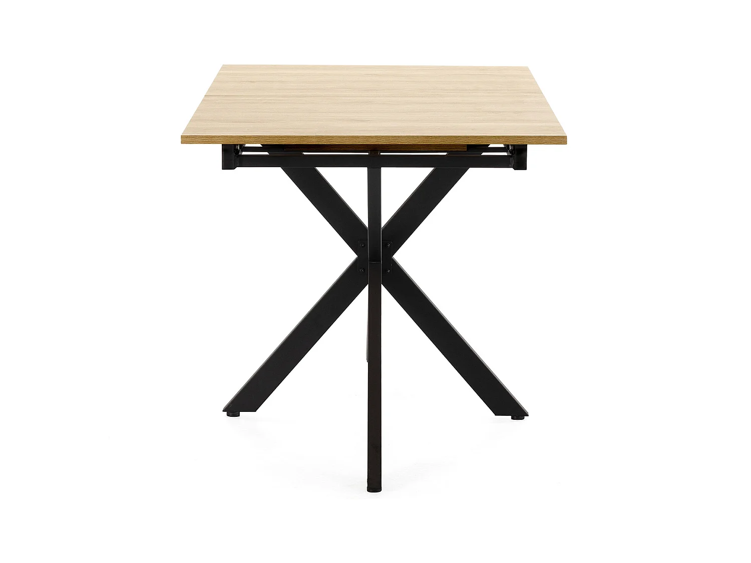 Table de salle à manger extensible Prato couleur chêne, 140-180 cm