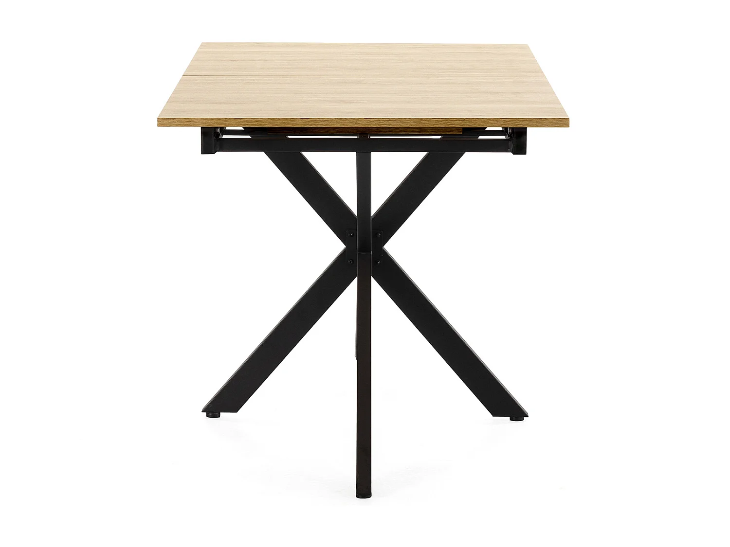 Table de salle à manger extensible Prato couleur chêne, 140-180 cm