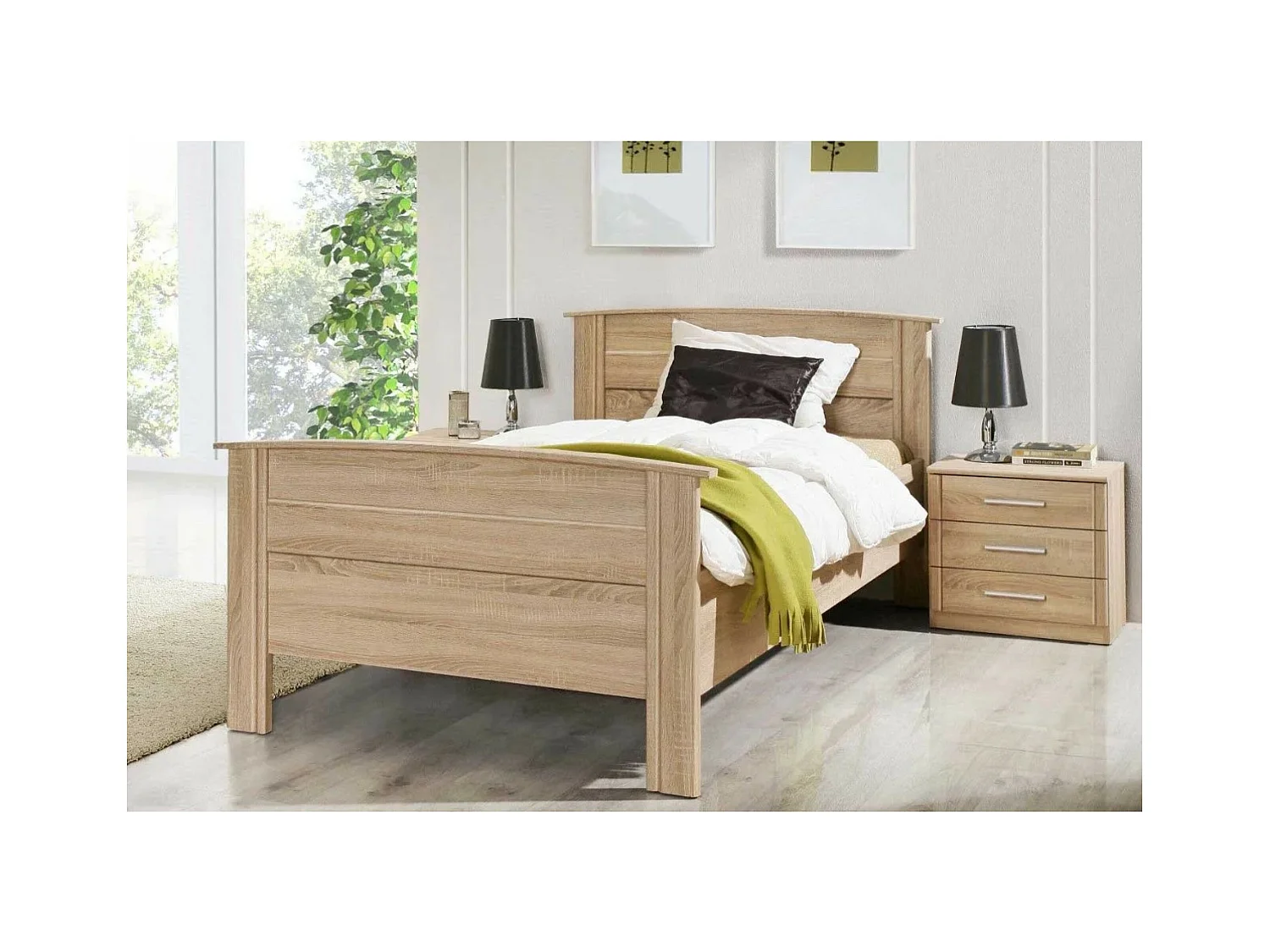 Bett Gloria (100x200)/Braun