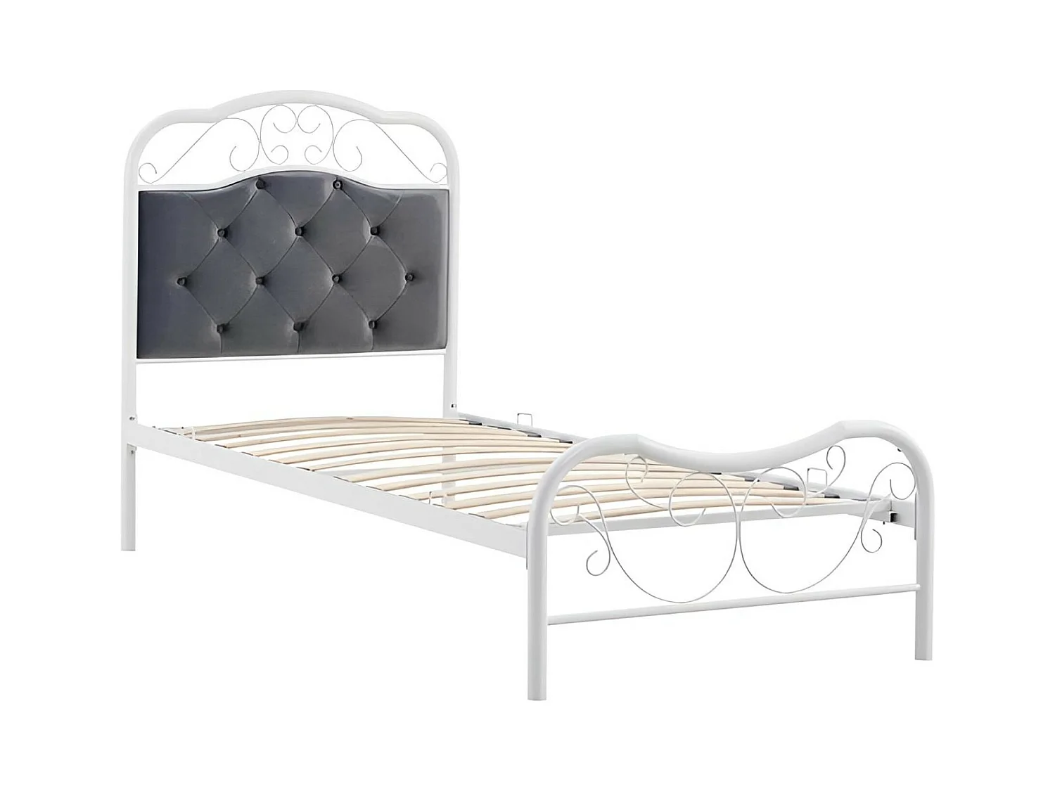 Letto Fabrizia XS (90x200)/grau