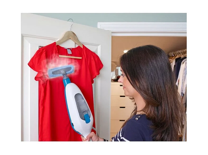 BLACK+DECKER FSMH13E10-QW - Balai Vapeur Avec Nettoteur a Main - 1300W - 10 Accessoires fournis