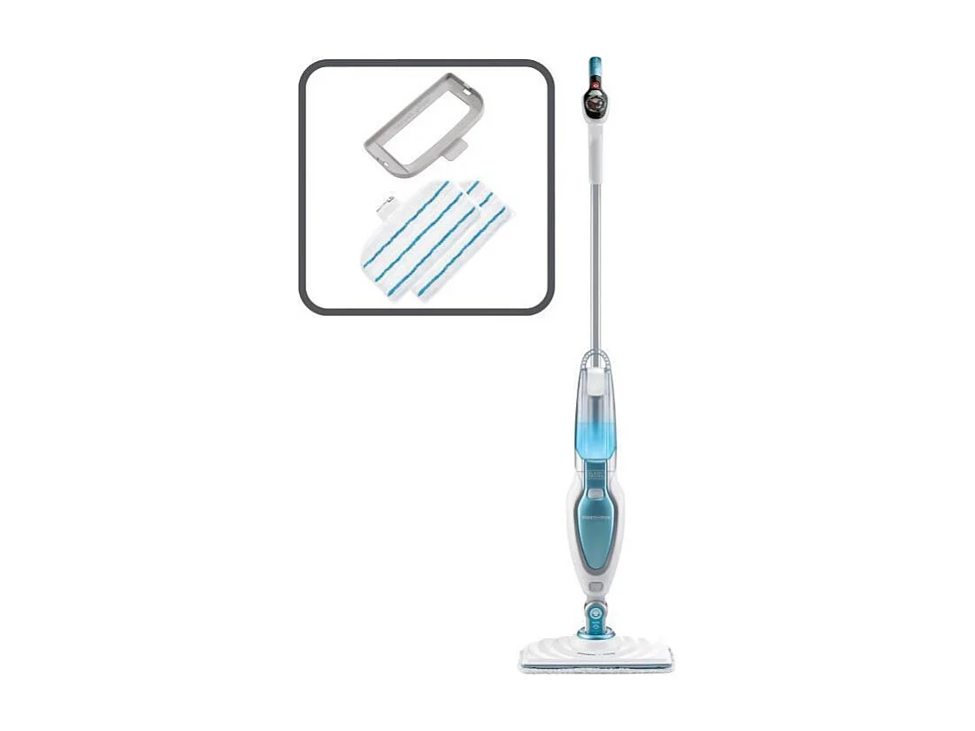 BLACK + DECKER - FSM16CD-QS - Balai nettoyeur vapeur - 1600W