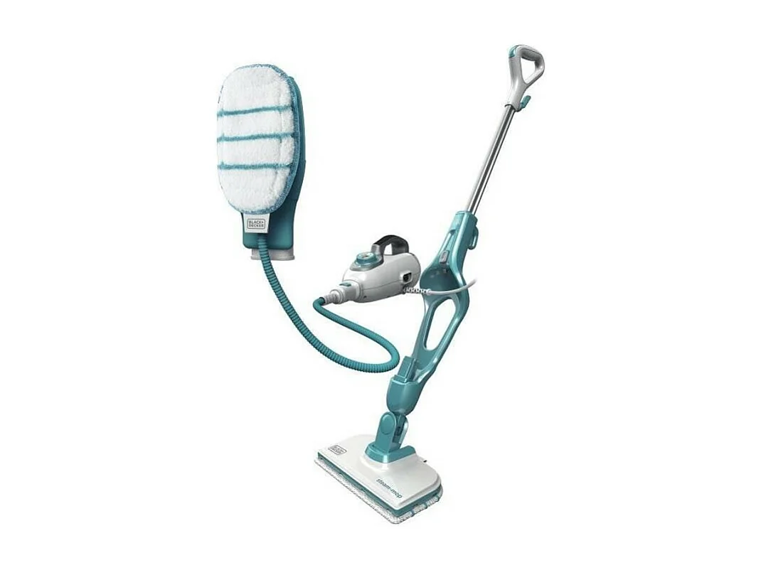 BLACK+DECKER FSMH1351SM Balai Vapeur STEAM MOP 9 en 1 avec module SteaMitt integre