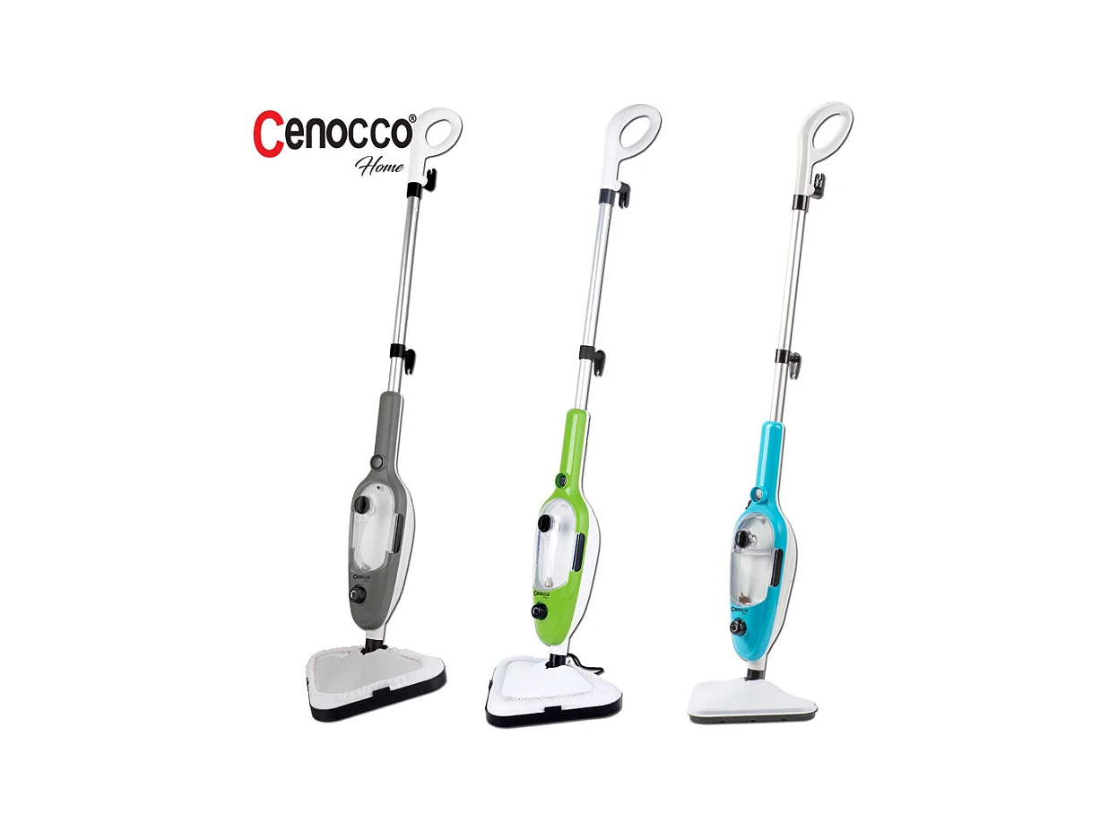 Cenocco CC-9074: Vadrouille à Vapeur 8 en 1 Bleu