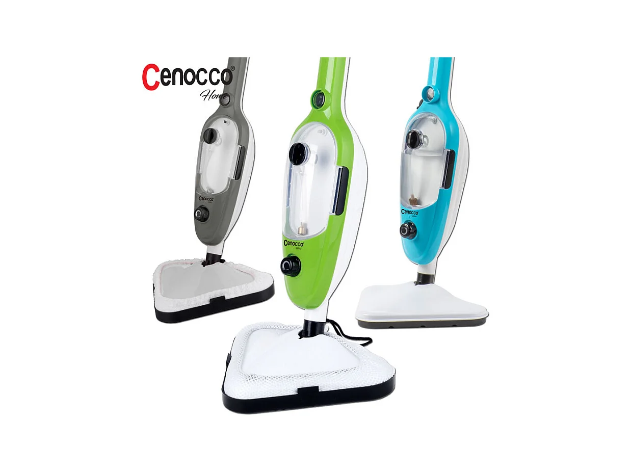 Cenocco CC-9074: Vadrouille à Vapeur 8 en 1 Bleu