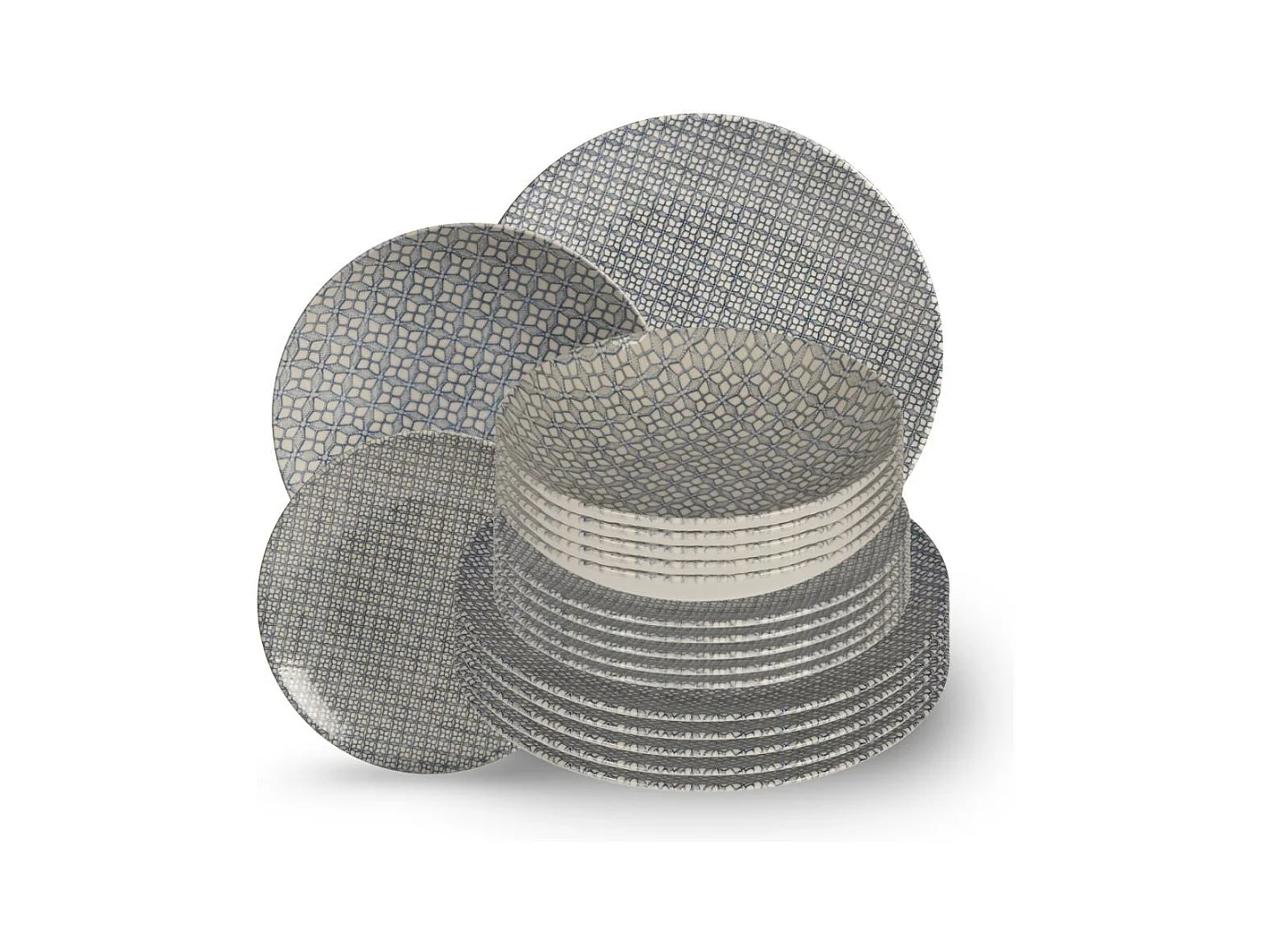 Service d'assiettes 18 pièces Japan