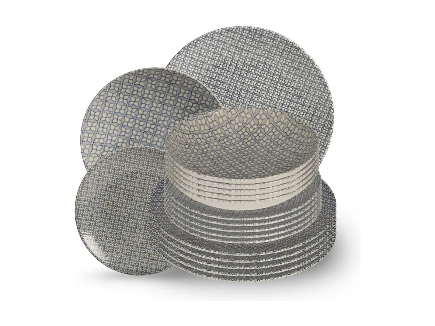 Service d'assiettes 18 pièces Japan