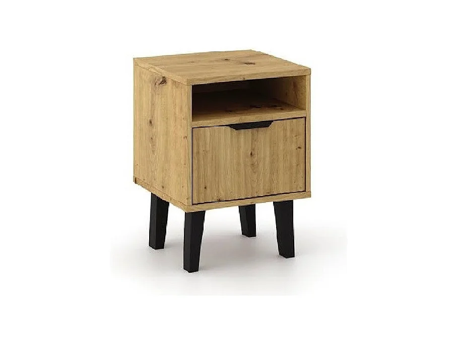 Table de chevet Scandi 1S SLIM - CHÊNE ARTISAN