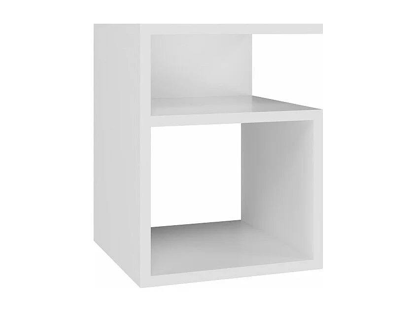 Szafka Nocna TINI | Biała| 30x30x40 cm | Minimalistyczna Konstrukcja