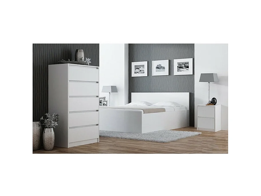 Table de chevet Karo K2 - BLANC