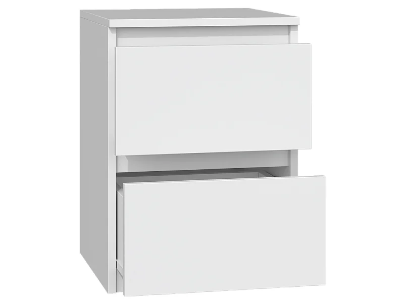 Table de chevet Malwa M2 BLANC