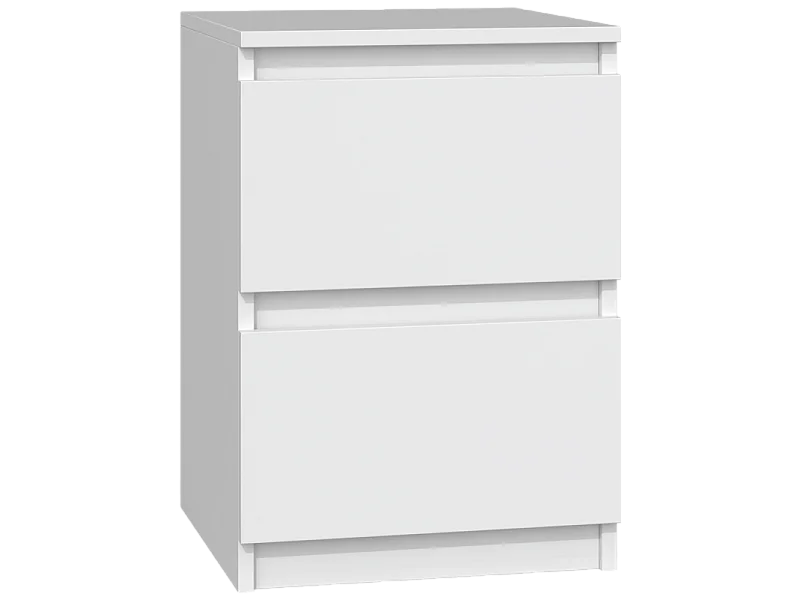 Table de chevet Malwa M2 BLANC