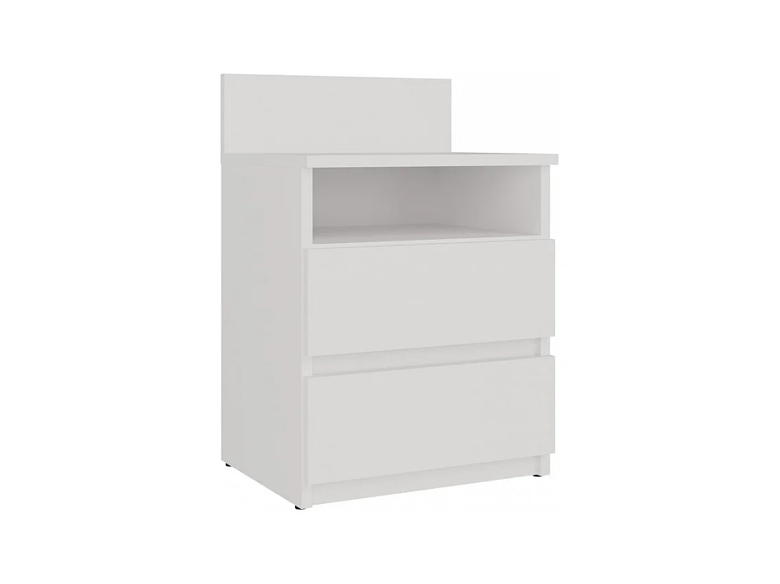 Table de chevet Malwa M1 BLANC