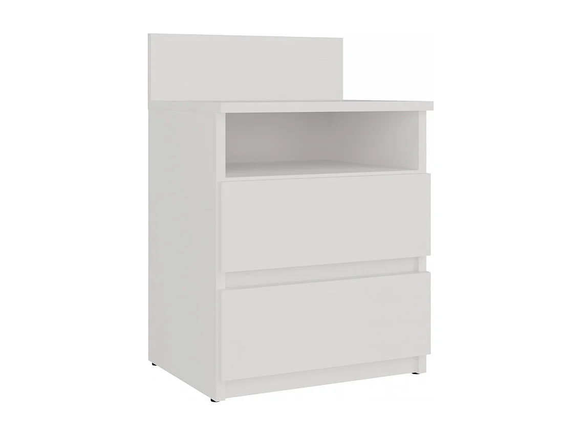 Table de chevet Malwa M1 BLANC