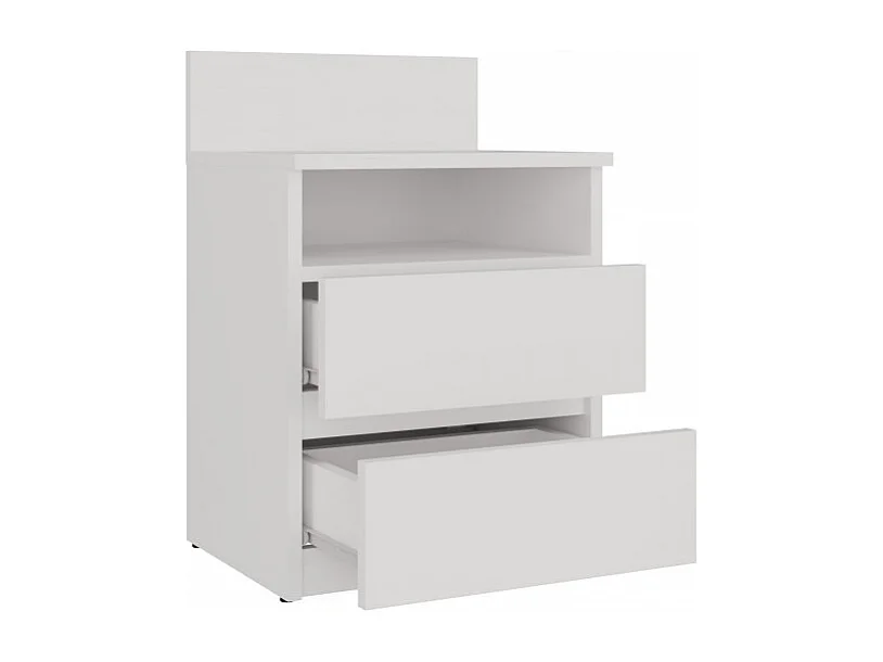 Table de chevet Malwa M1 BLANC