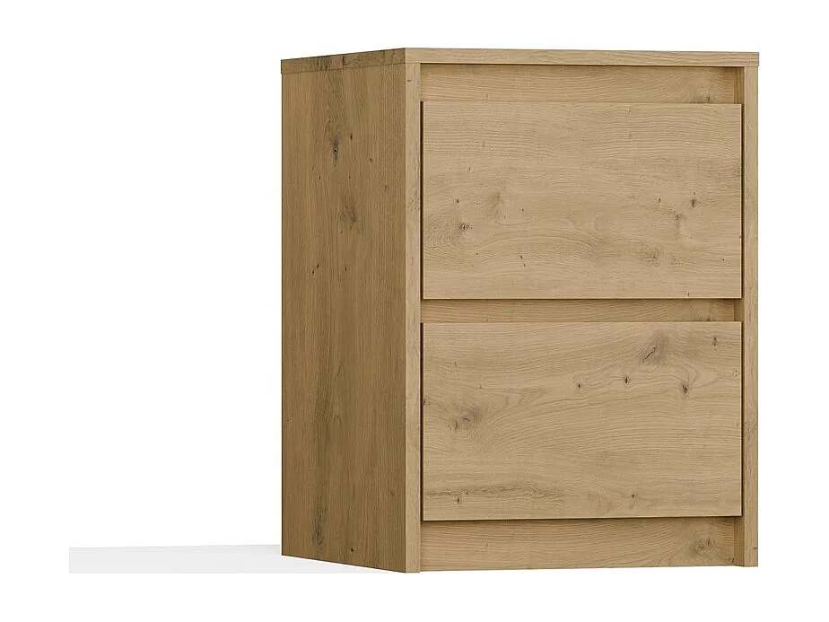 Szafka Nocna Karo K2 | Dąb Artisan | 43x40x55 cm | Stolik Nocny