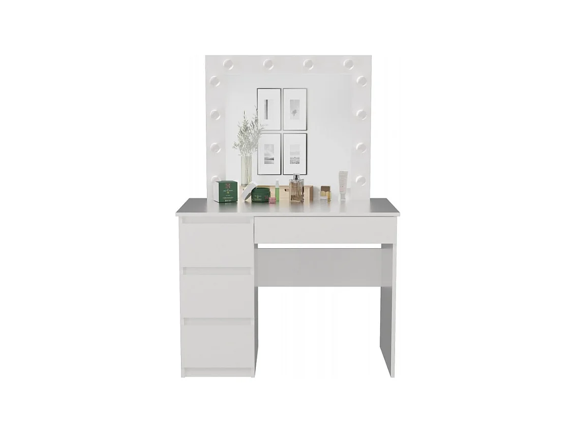 Ensemble coiffeuse Marina Z/L+MIJ/L BLANC
