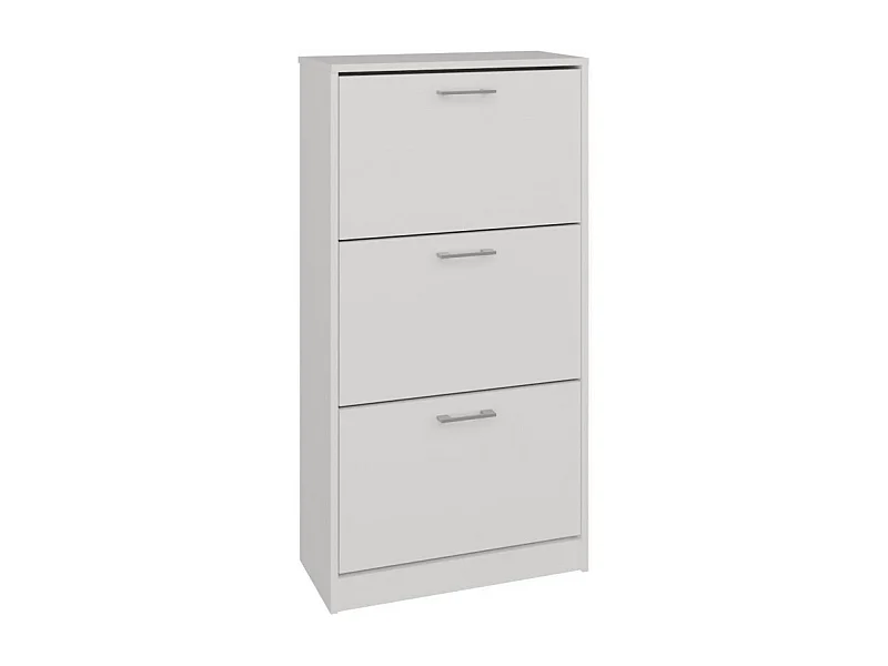 Szafka na obuwie PAULA  | Biała |60x28x116 | Nowoczesna, Elegancka szafka na obuwie