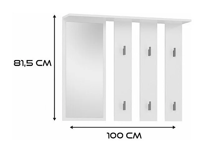 Cintre Parma - blanc mat