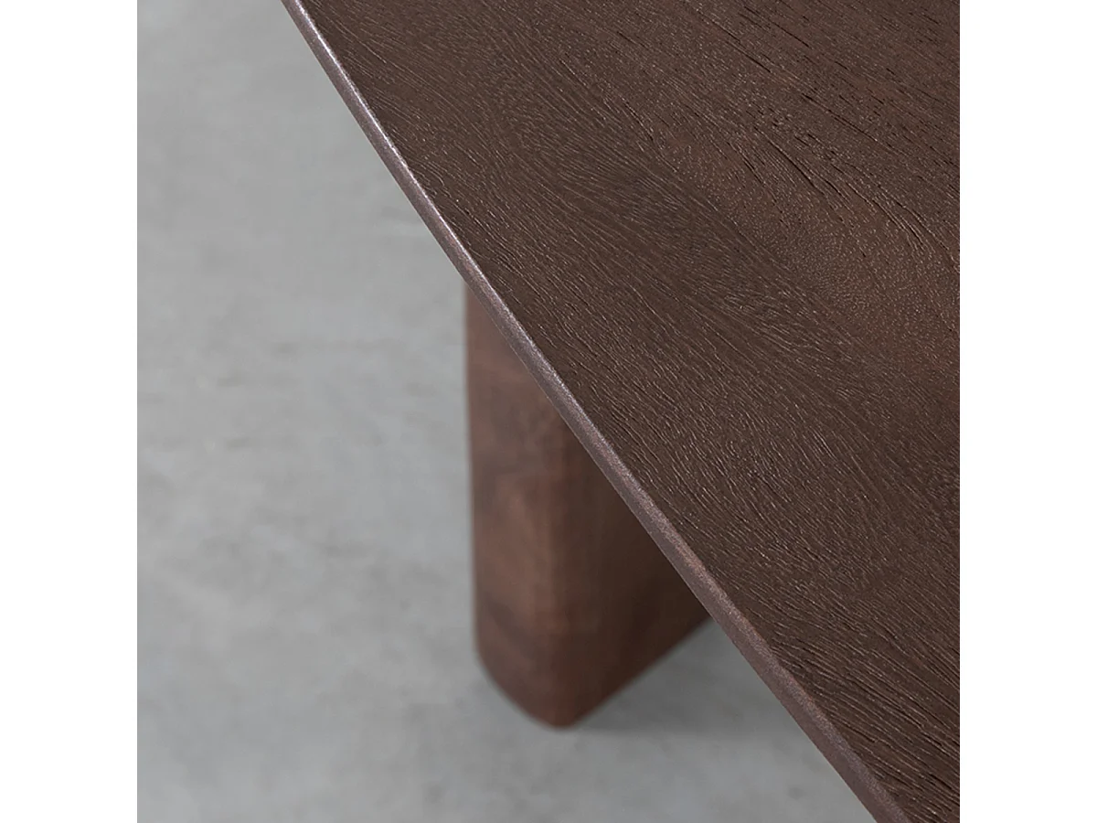 Sidetable Wow - Espresso - Mangohout - 135 cm