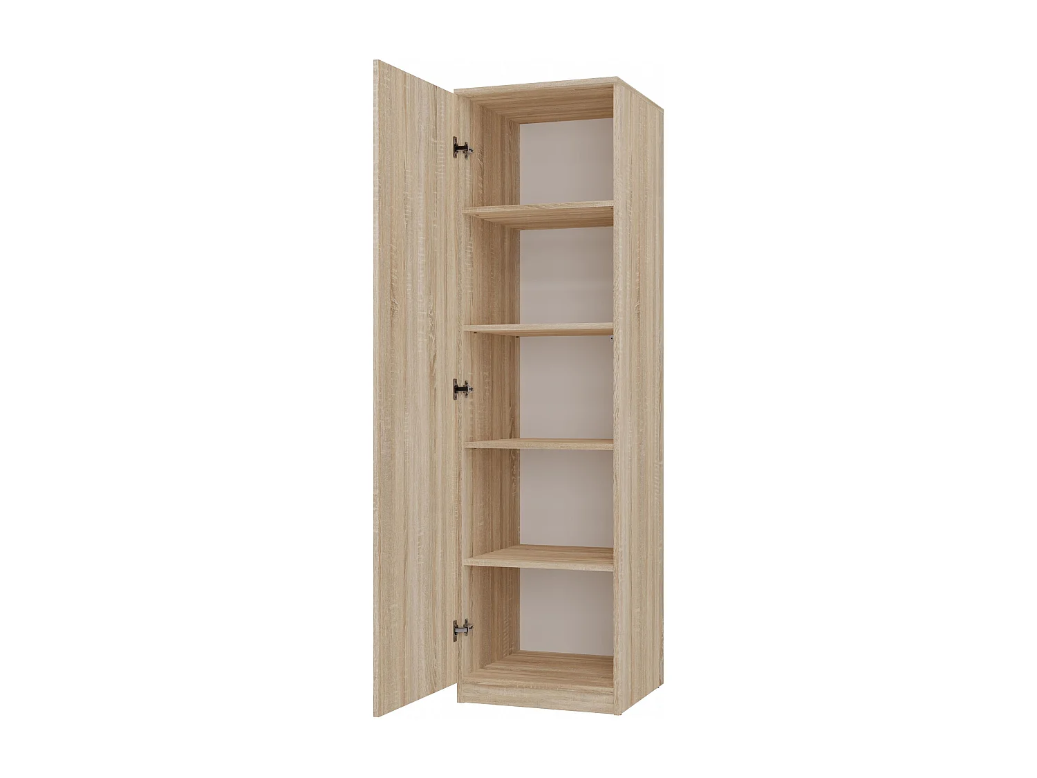 Szafa Malwa SD-50 | Dąb Sonoma | 50x50x180 cm |Szafa z Systemem TIP-ON