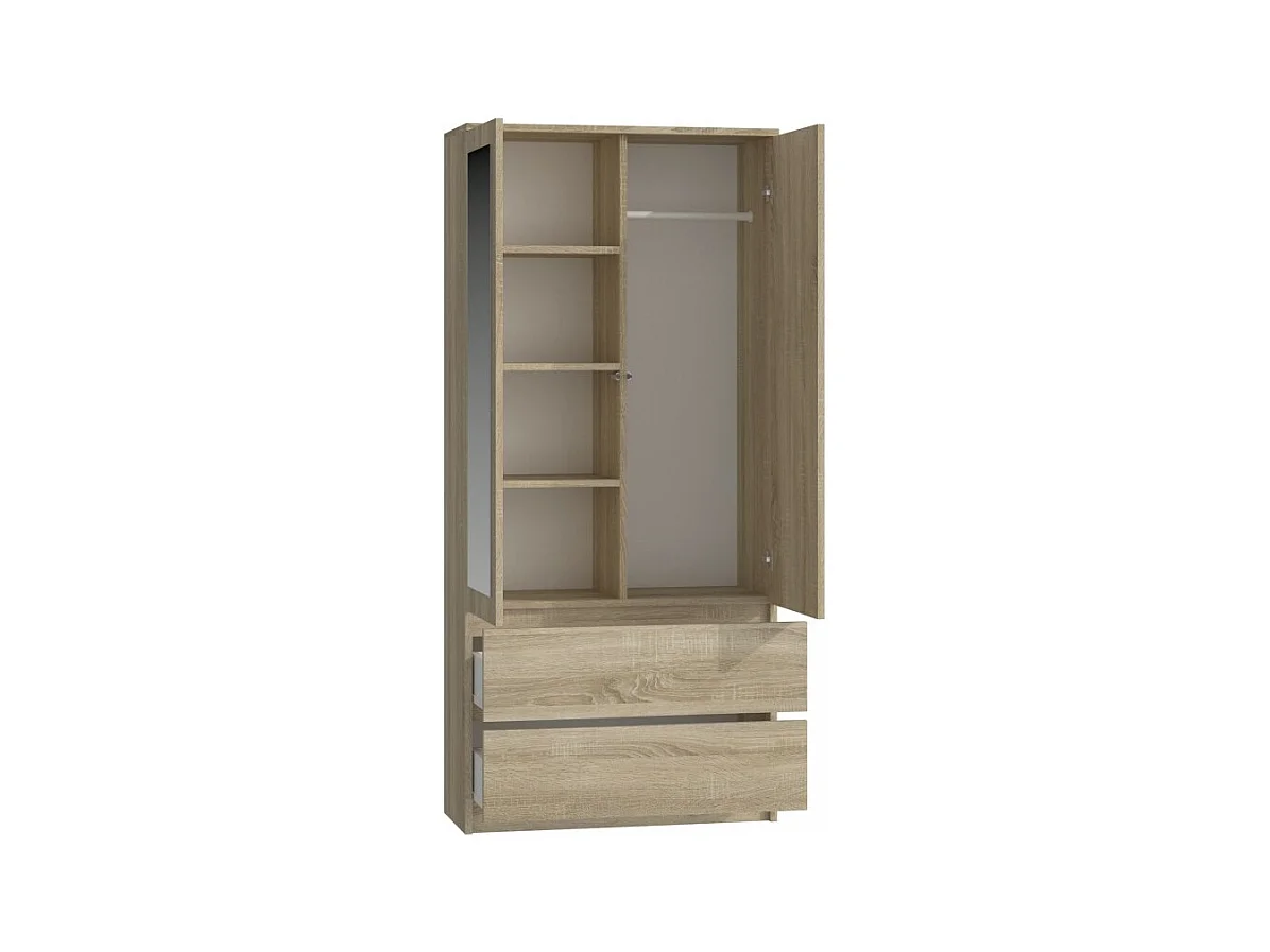 Armoire Malwa SS-90L - CHÊNE SONOMA