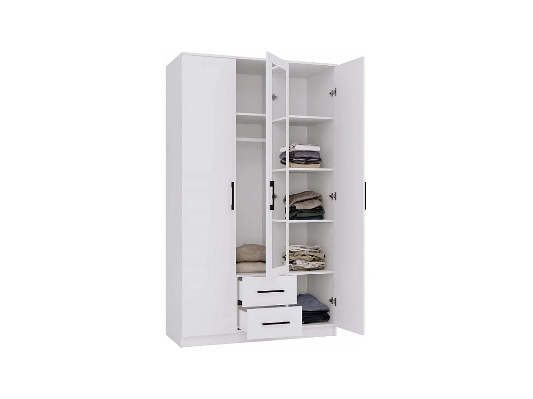 Armoire Romana 120L BLANC