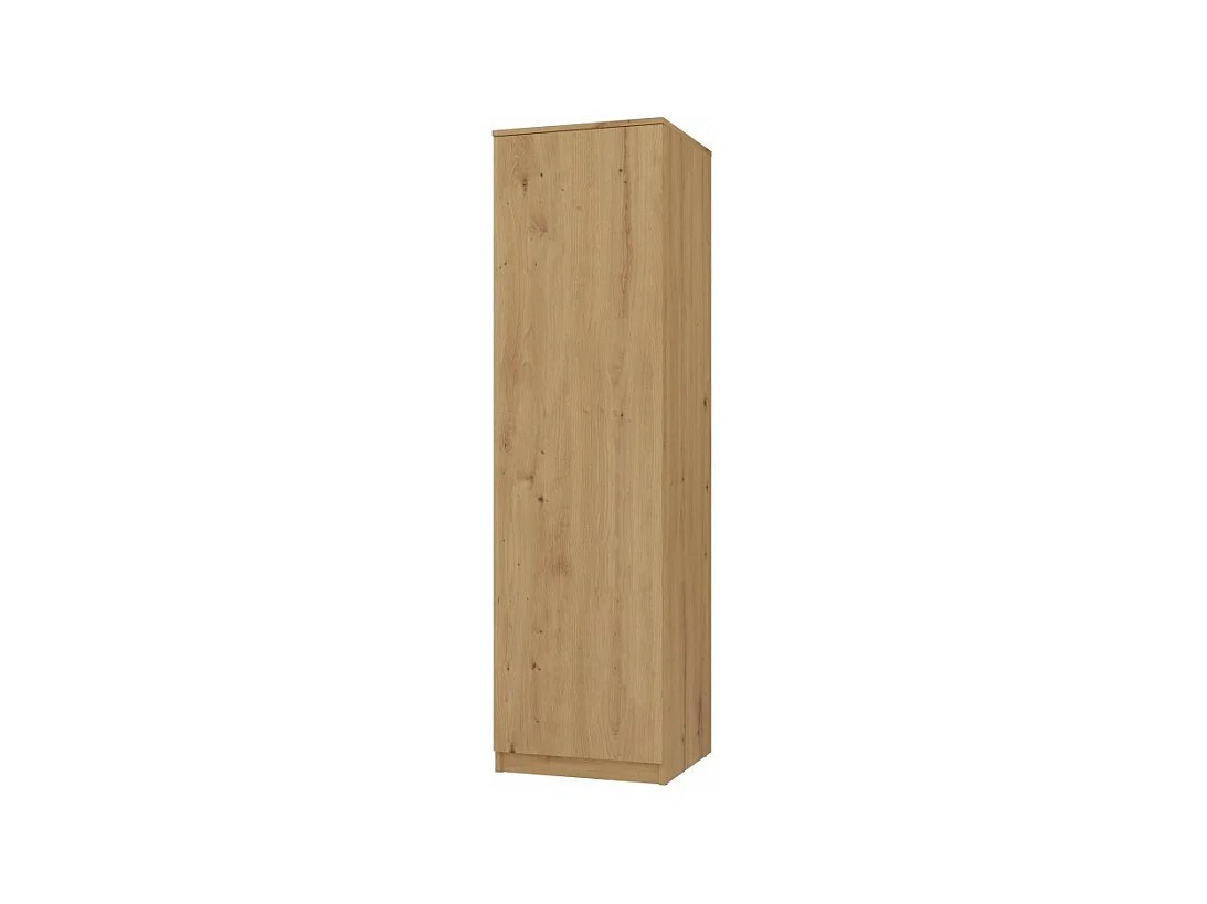 Szafa Malwa SD-50 | Dąb Artisan  | 50x50x180 cm |Szafa z Systemem TIP-ON