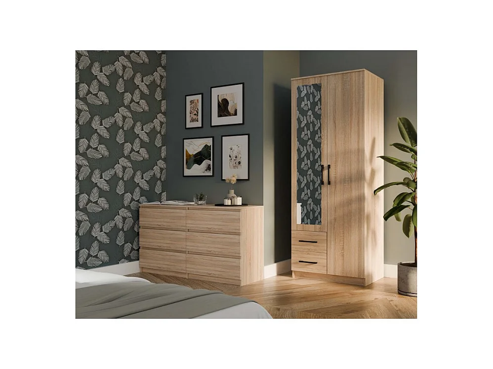 Armoire Romana - CHÊNE SONOMA