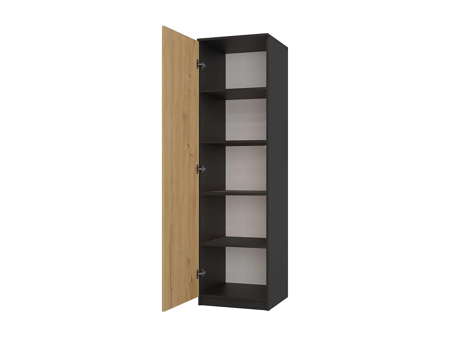 Armoire Malwa SD-50 - ANTHRACITE/ARTISAN