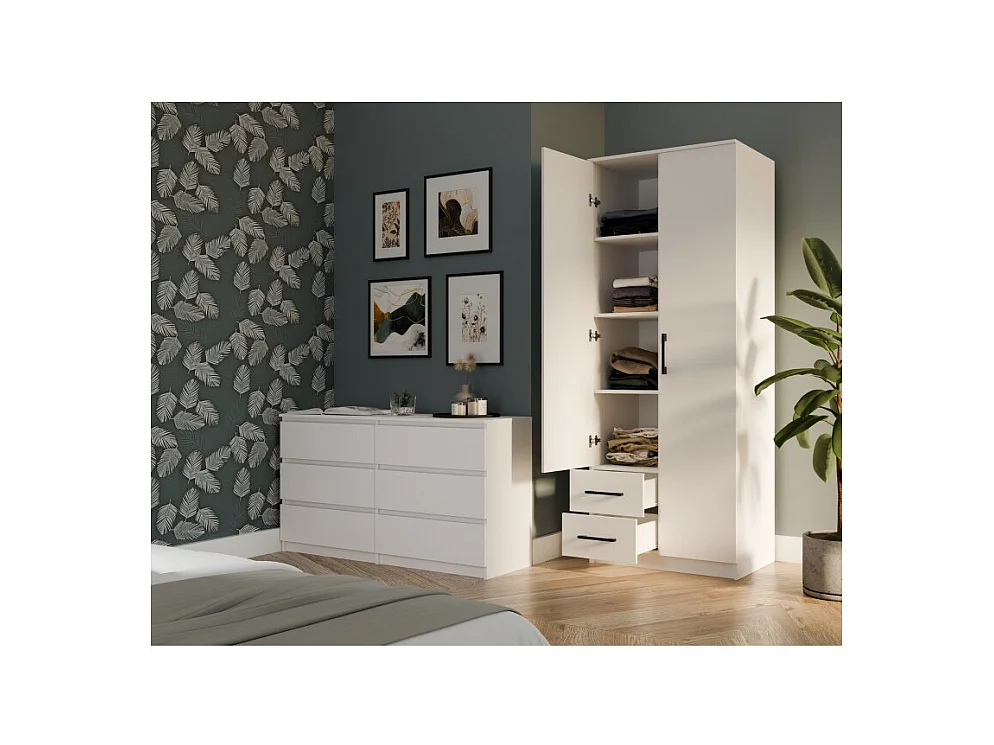 Armoire Romana - BLANC