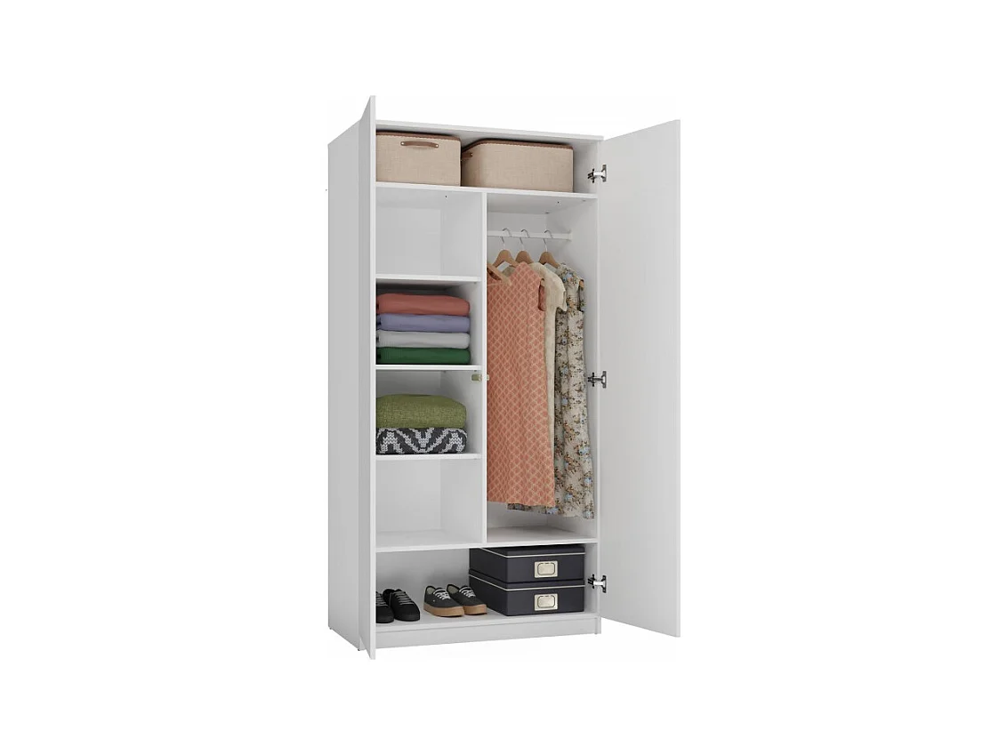 Armoire Malwa SD-90 BLANC