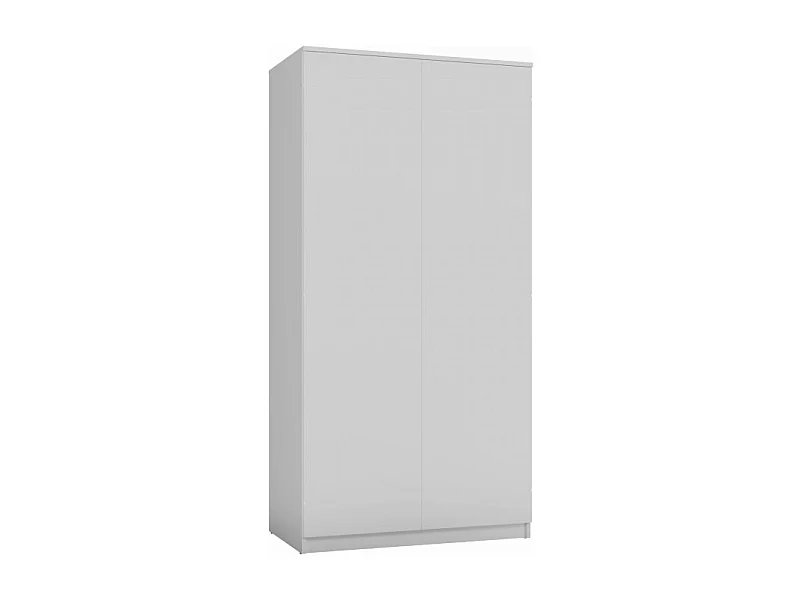 Szafa Malwa SD-90 | Biała| 90x50x180 cm | Szafa z Systemem TIP-ON