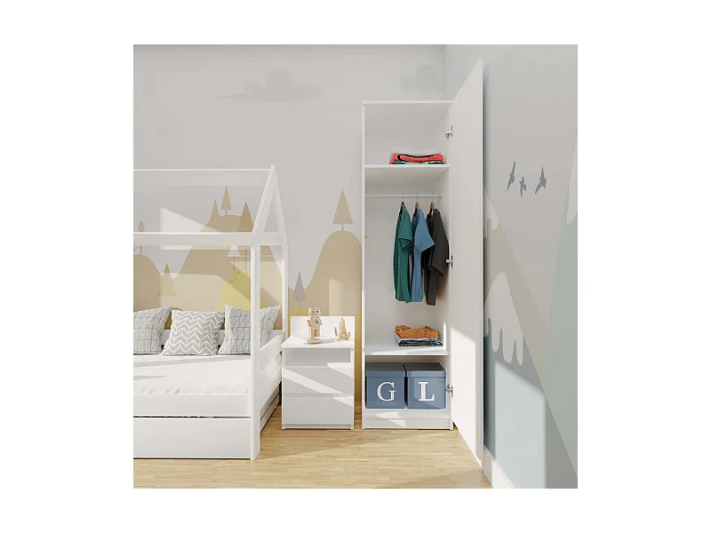 Armoire Malwa SD-50 - BLANC
