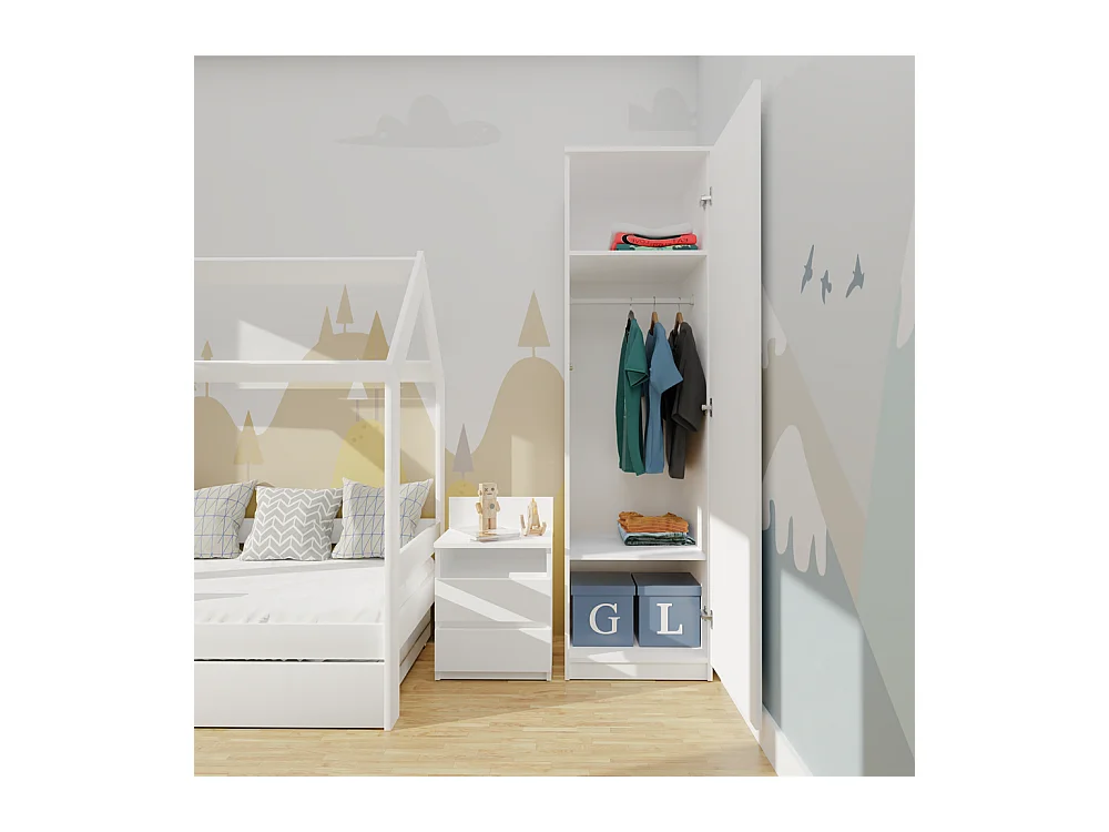 Armoire Malwa SD-50 - BLANC