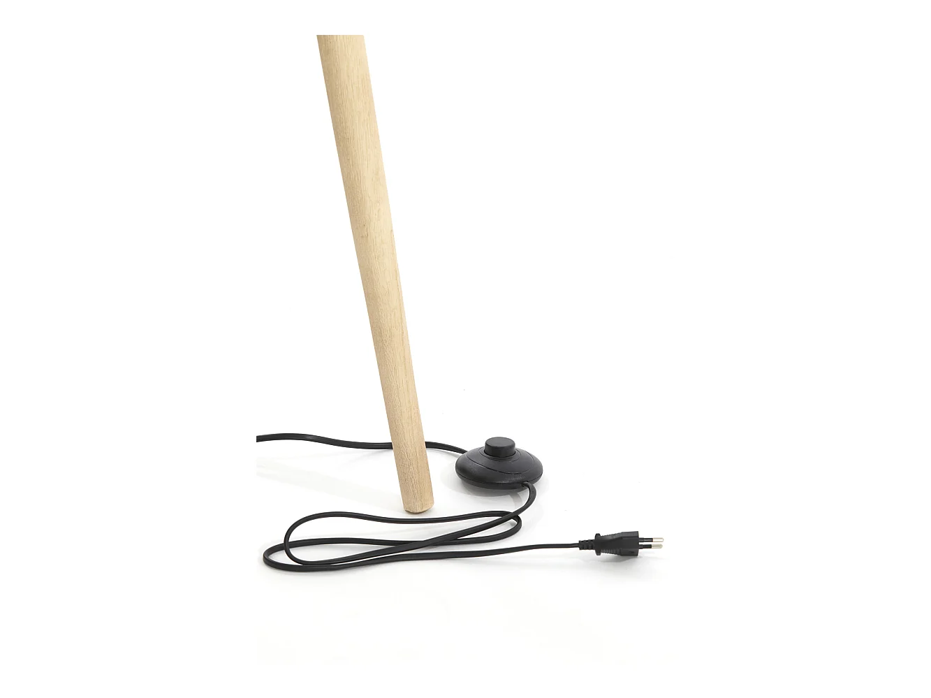 Vloerlamp ILIAS - Ø52x122cm - Bruin